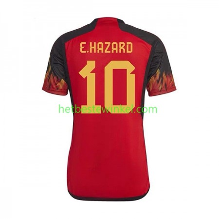 België Hazard 10 Voetbalshirts Thuis WK 2022